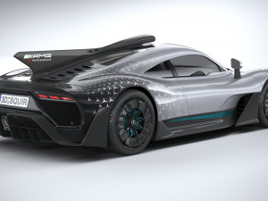 Mercedes-Benz AMG ONE 2023 Modello 3D