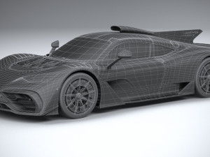 Mercedes-Benz AMG ONE 2023 Modello 3D