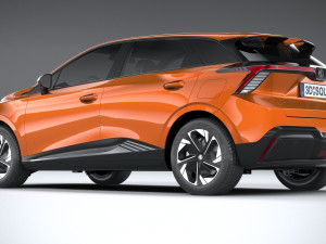 MG 4 EV 2023 3D मॉडल