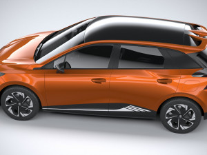 MG 4 EV 2023 3D मॉडल