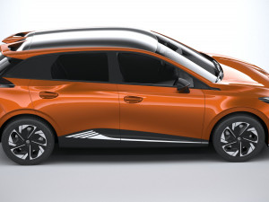 MG 4 EV 2023 3D मॉडल
