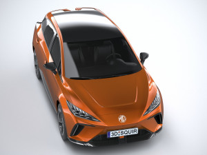 MG 4 EV 2023 3D मॉडल