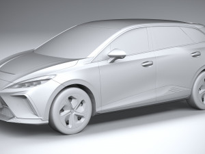 MG 4 EV 2023 3D मॉडल