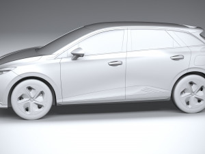MG 4 EV 2023 3D मॉडल