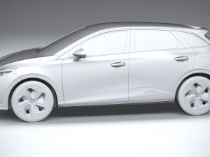 MG 4 EV 2023 3D Model