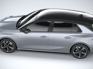 Opel Astra 2022 Basic Modello 3D