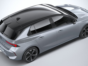 Opel Astra 2022 Basic Modello 3D