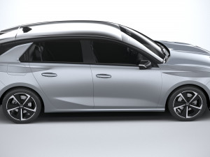 Opel Astra 2022 Basic Modello 3D