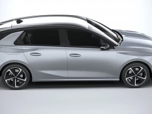 Opel Astra 2022 Basic 3D Model