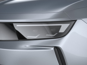 Opel Astra 2022 Basic Modello 3D