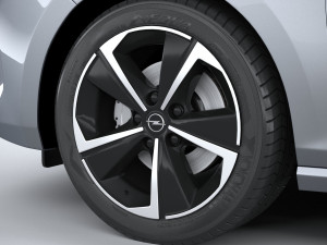 Opel Astra 2022 Basic Modello 3D