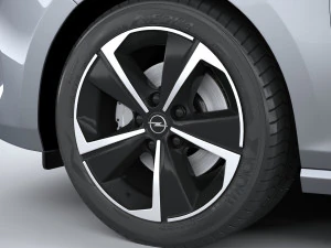 Opel Astra 2022 Basic 3D Model