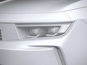 Opel Astra 2022 Basic 3D Model