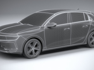 Opel Astra 2022 Basic Modello 3D