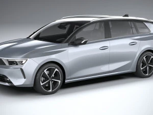 Opel Astra Sports Tourer 2022 Base Modello 3D