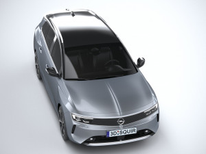 Opel Astra Sports Tourer 2022 Basic 3D Модель