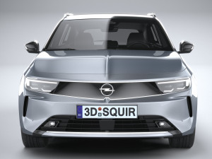 Opel Astra Sports Tourer 2022 Basic 3D Модель
