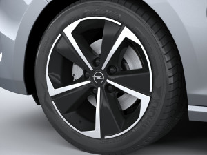 Opel Astra Sports Tourer 2022 Basic 3D Модель