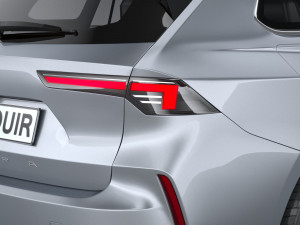 Opel Astra Sports Tourer 2022 Basic 3D Модель