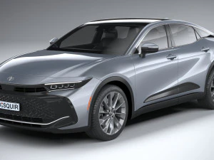 トヨタ クラウン リミテッド 2023 3Dモデル