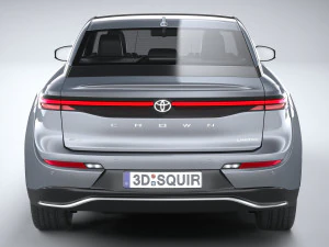 トヨタ クラウン リミテッド 2023 3Dモデル