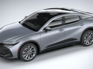 トヨタ クラウン リミテッド 2023 3Dモデル