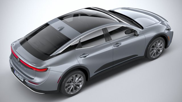 Toyota Crown Limited 2023 3D Model in Sedan 3DExport
