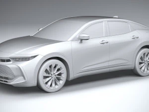 トヨタ クラウン リミテッド 2023 3Dモデル
