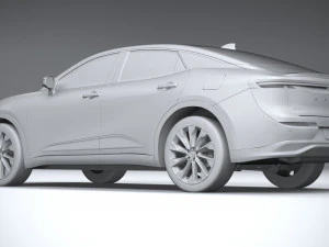 トヨタ クラウン リミテッド 2023 3Dモデル