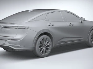 トヨタ クラウン リミテッド 2023 3Dモデル