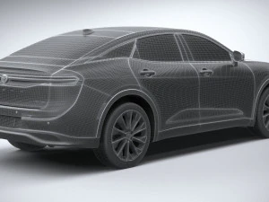 トヨタ クラウン リミテッド 2023 3Dモデル