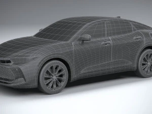 トヨタ クラウン リミテッド 2023 3Dモデル