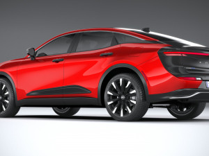 Toyota Crown Platinum 2023 3D Model