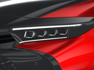 Toyota Crown Platinum 2023 3D Model