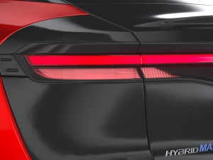 Toyota Crown Platinum 2023 3D Model