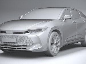 Toyota Crown Platinum 2023 3D Model