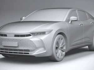 Toyota Crown Platinum 2023 3D Model