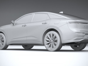 Toyota Crown Platinum 2023 3D Model