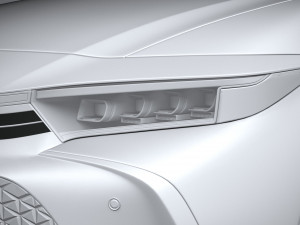 Toyota Crown Platinum 2023 3D Model