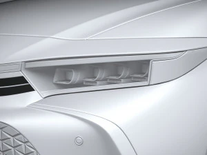 Toyota Crown Platinum 2023 3D Model