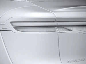 Toyota Crown Platinum 2023 3D Model