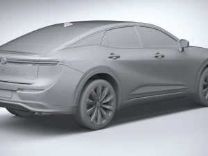 Toyota Crown Platinum 2023 3D Model