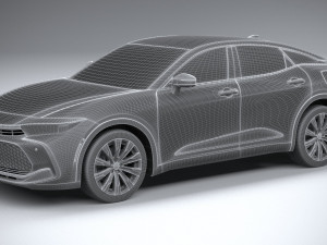 Toyota Crown Platinum 2023 3D Model