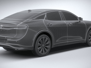 Toyota Crown Platinum 2023 3D Model