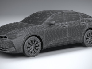 Toyota Crown Platinum 2023 3D Model