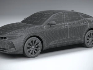 Toyota Crown Platinum 2023 3D Model