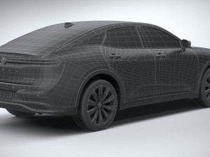 Toyota Crown Platinum 2023 3D Model