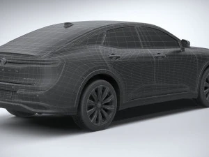 Toyota Crown Platinum 2023 3D Model