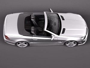 Mercedes-Benz SL65 AMG 2010 Modelo 3D