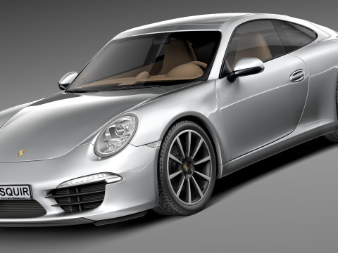 Porsche 911 Carrera 2013 3D Model